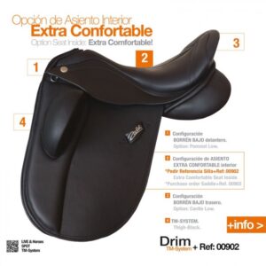 SELLE SIÈGE EXTRA-CONFORT