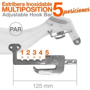 Couteaux porte-étrivières multipositions