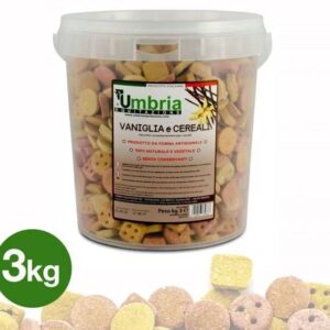 Bonbons croquants de vanille et céréales 3kg