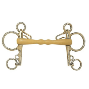 MORS EN CAOUTCHOUC PELHAM 12,5cm
