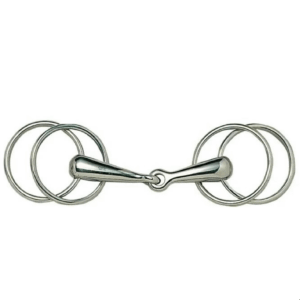 MORS ANNEAU DOUBLE 12,5cm INOX