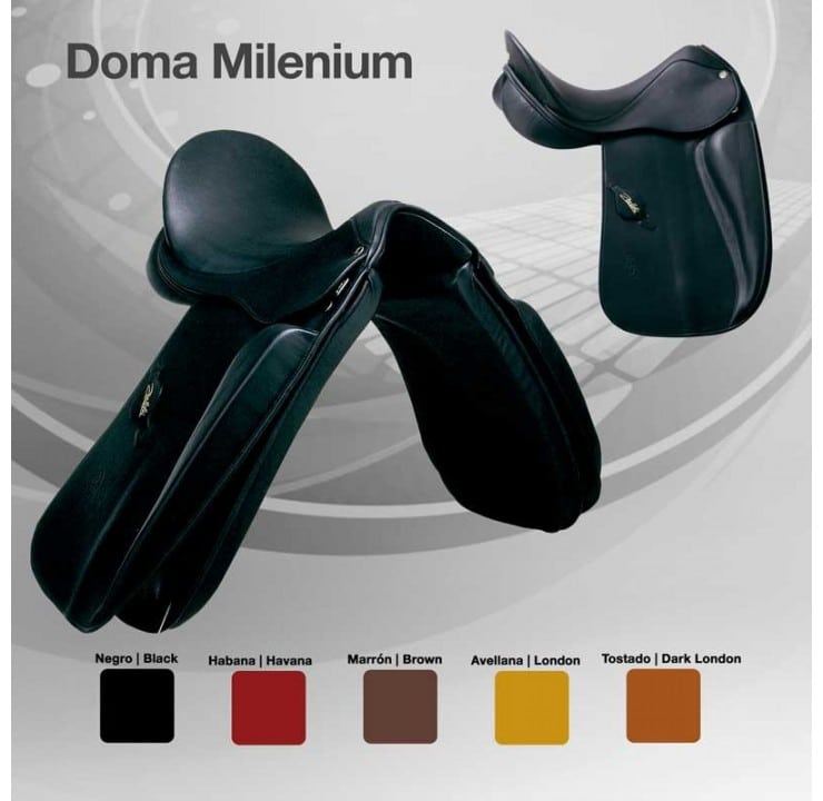 Selle de dressage Zaldi Carlos Pinto Millenium couleurs