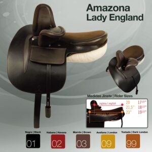 Selle en Amazone Zaldi Lady England