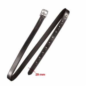 Etrivière anglaise cuir/nylon