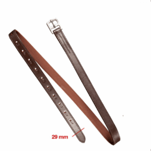 Etrivière anglaise cuir/nylon