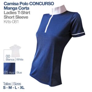 Chemise Polo De Concours À Manches Courtes