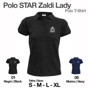Polo Star Zaldi Femme Logo Manches Courtes