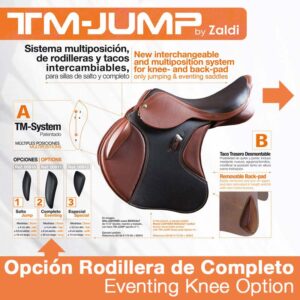 Genouillère Option Selle Zaldi Tm-Jump Nº2