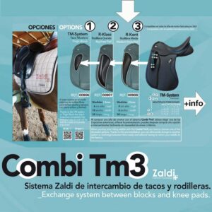 Genouillère Option Selle Zaldi Tm Moyenne