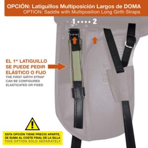 Étrivières Multiposition Longs Dressage