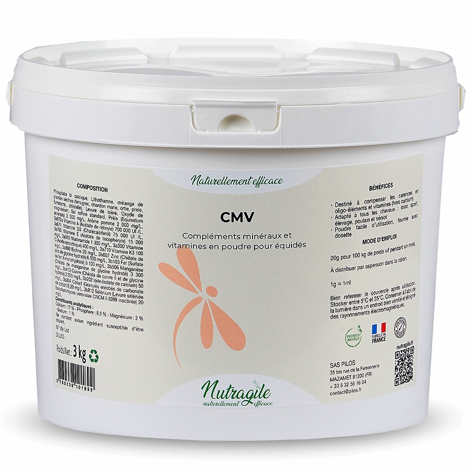 CMV - Compléments Minéraux & Vitamines Nutragile