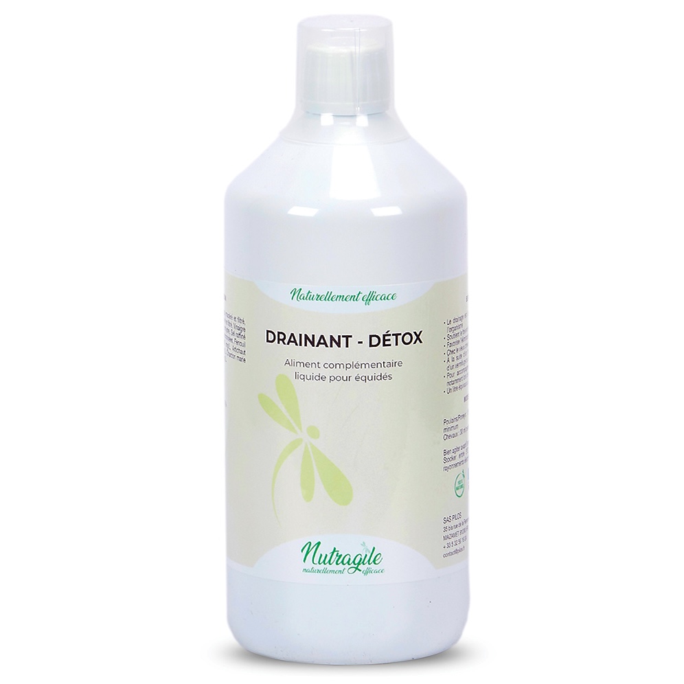 drainant detox cheval