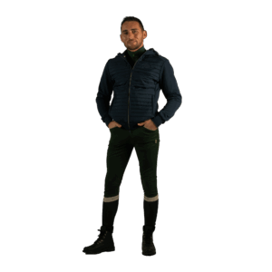 Sweat zippé homme bimatière F&C SAUVO