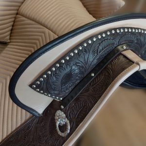 Selle Portugaise AZSH789 beige/marron