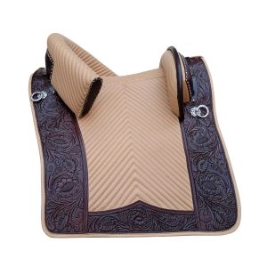 Selle Portugaise AZSH789 beige/marron